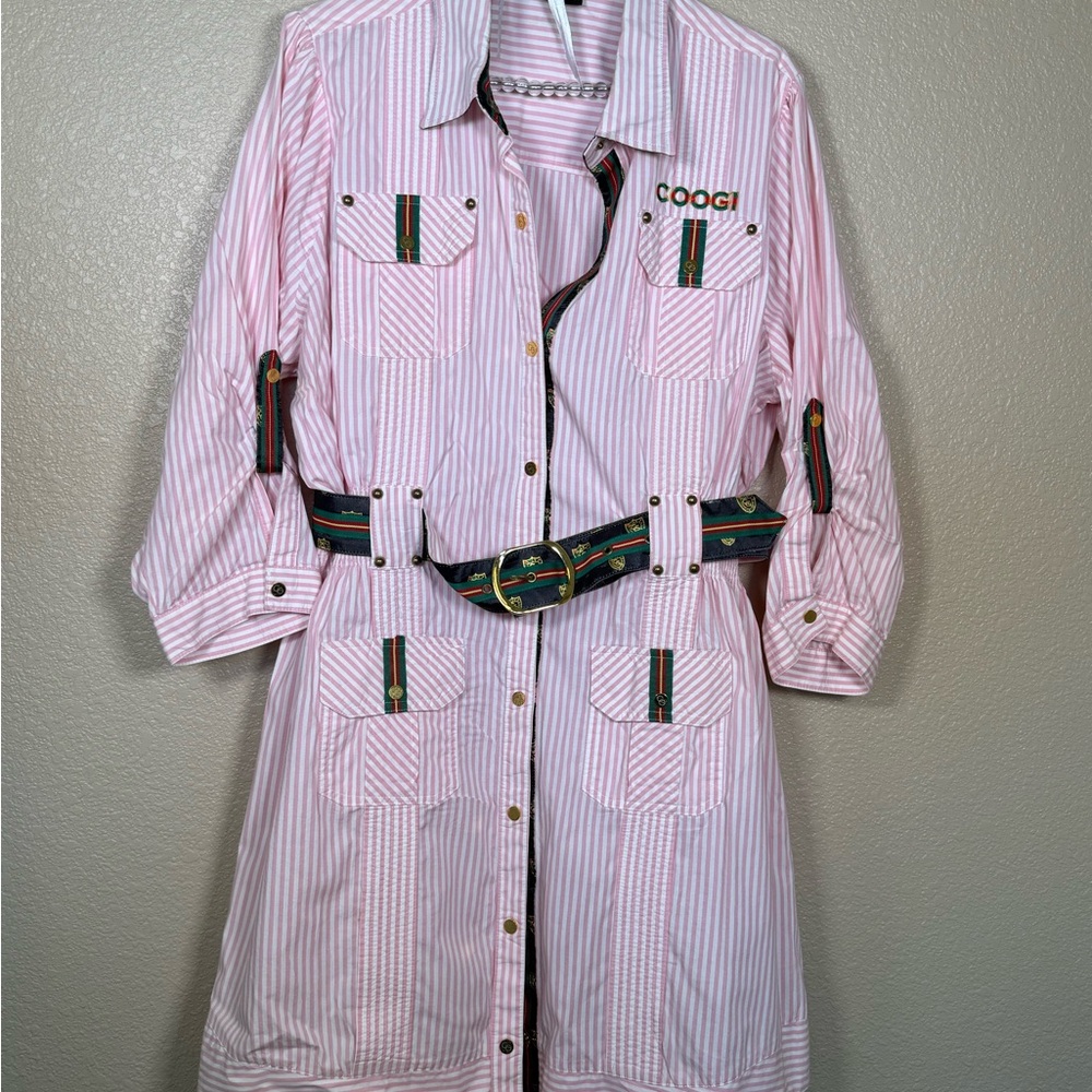 Coogi vintage striped‎ dress